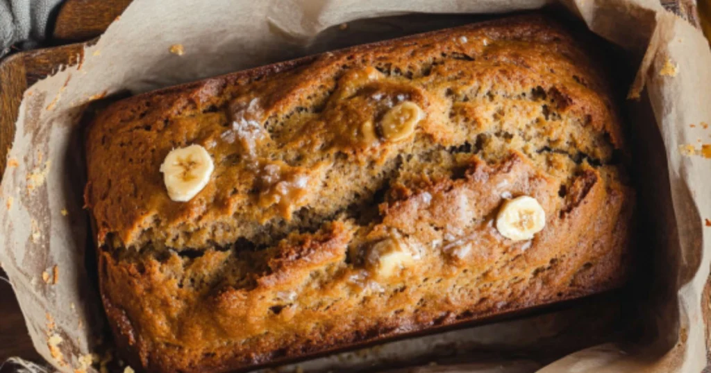 3 ingredient banana bread