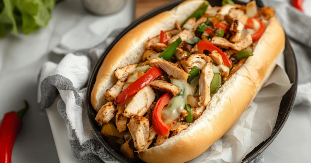 Chicken Philly Cheesesteak