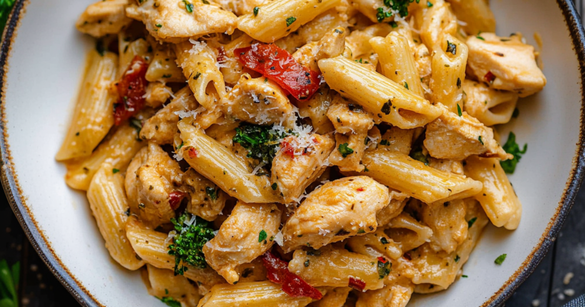 Marry Me Chicken Pasta