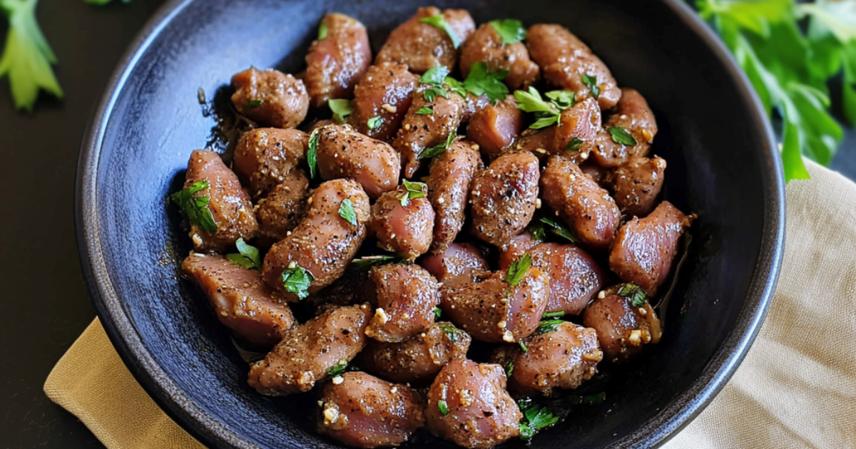 chicken hearts