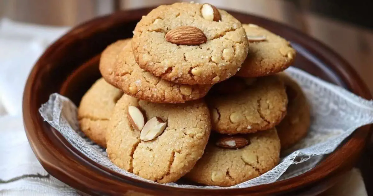 Badam Cookies Recipe