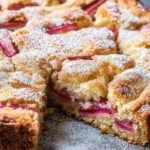 Rhubarb Cake Recipe