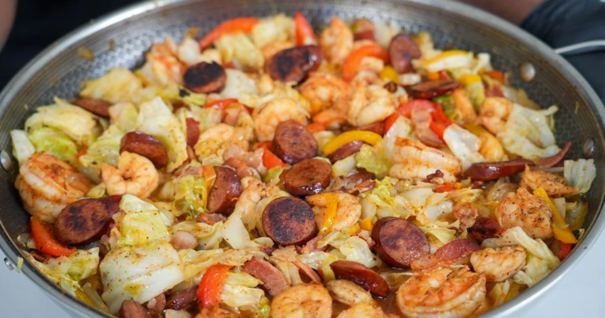 Shrimp and Cabbage Recipe